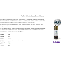 'Donna Johanna', Malvasia Bianca, Tre Pini, Puglia 2024, BIO